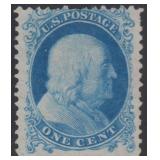 US Stamps #40 Unused NGAI with perf faults 1875 Re