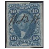 US Revenue Stamps #R33a First Issue Revenue Impero