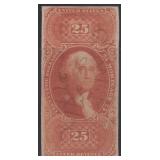 US Revenue Stamps #R100a Used $25 Mortgage with PS