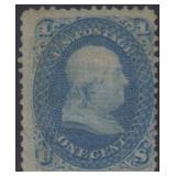 US Stamps #86 Used 1867 E Grill with PSE Certifica