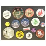 Buttons, Stamps & Comic Books accumulation, includ