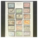 US Federal Duck Stamps Mint & Used accumulation on