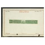 US Stamps Proprietary Die #RS143b Silk Pap CV $400