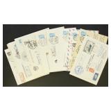 Russia Stamps 19 Antarctic Expedition Covers & pos