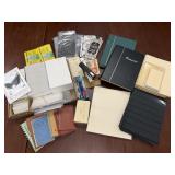 Supplies in Bankers Box including Hinges, 3 nearly