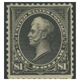 US Stamps #276 Mint Hinged with creases and perf f