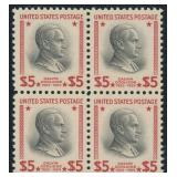 US Stamps #834 Block of 4 Mint LH/NH (righ CV $300