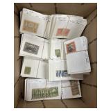 Greece & Grenada Stamps Mint & Used in dealer card