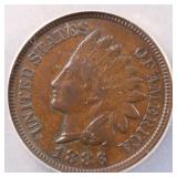 US Coins 1886 Type 2 Feather to 
