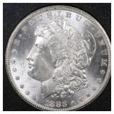 US Coins 1883-CC Morgan Silver Dollar GSA Hoard Gr