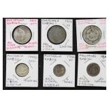 Worldwide Silver Coins 2.5 Ounces of Silver conten