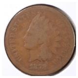 US Coins 1878 Indian Head Cent, circulated