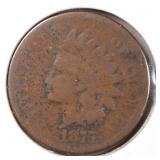 US Coins 1875 Indian Head Cent, circulated