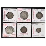 Worldwide Silver Coins 1.8+ Ounces in 12 coins wit