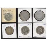 Worldwide Silver Coins 12 Coins with varying silve