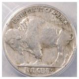 US Coins 1937-D 3 Leg Buffalo Nickel Graded VF20 D