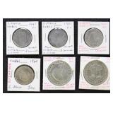 African Country Silver Coins 3.2+ Ounces of Silver