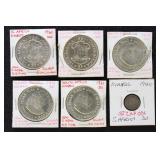 African Country Silver Coins 2.5+ Ounces of Silver