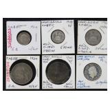 Great Britain Silver Coins 3+ Ounces of Silver con