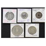 Worldwide Silver Coins 2.9+ Ounces of Silver conte