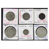 Worldwide Silver Coins 4+ Ounces in 24 coins with