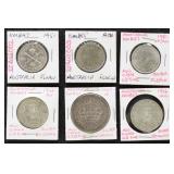 Australia Silver Coins 3+ Ounces of Silver content