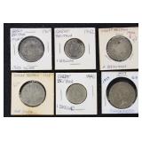 Great Britain Silver Coins, 1920s-1940s mostly ide