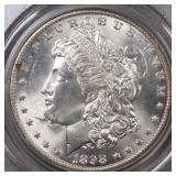 US Coins 1898-O Morgan Silver Dollar Graded MS64 b