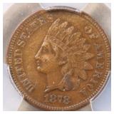 US Coins 1878 Indian Head Cent Graded VF35 by PCGS