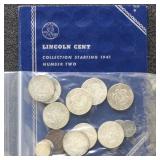 US Silver Coins incl 9 Kennedy 40% Silver Half Dol