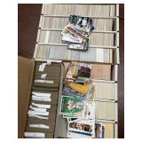 1990s Football & Baseball Cards, a monster box of