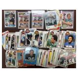 Football Cards 1960s-1980s, a few hundred total ca