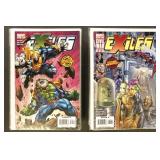 Exiles Marvel Comic Books, 43 total in Bags in Boa