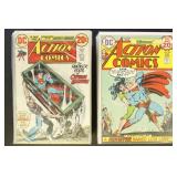 Action Comics #414//676 40+ Issues in Bags in Boar