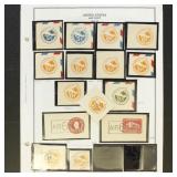 US Official & Air Mail Cut Squares Mint collection