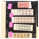 US Stamps Unfolded Booklets in Vario Pages