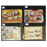 Togo Stamps Mint NH Topical Souvenir Sheets, recen