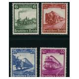 Germany Stamps #459-462 Mint NH CV $97