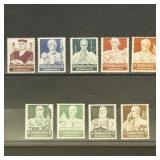 Germany Stamps #B59-B67 Mint Hinged 1934 CV $77