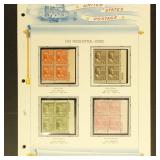 US Stamps #803-832 Mint NH/LH Plate Blocks of 4, b