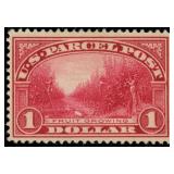 US Stamps #Q12 Mint LH $1 Parcel Post, fresh and b