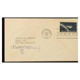 Walter Schirra Autograph (NASA Astronaut) on 1962