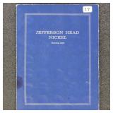 US Silver Coins 1938-1964 Jefferson Nickel Album -