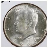US Silver Coins 1964,65,66,67,68,69 Kennedy Half D