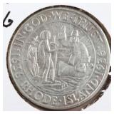 US Silver Coins 1936 Rhode Island Early Commemorat