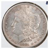 US Silver Coins 1881-S Morgan Dollar Circulated