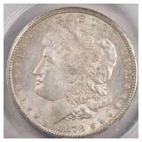 US Silver Coins 1878-CC Morgan Dollar Graded ANACS