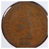 US Coins 1880-1888 Indian Head Cent (8 COINS) Circ
