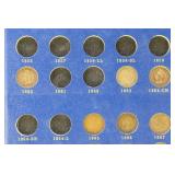 US Coins 1856-1909 Indian Head Cents Album (39 coi