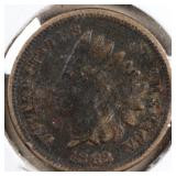 US Coins 1862, 1863, 1864, 1866 Indian Head Cent C